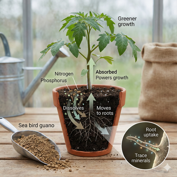Sea Bird Guano: The Natural Nutrient Boost That Powers Vigorous Plant Growth