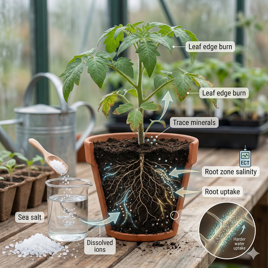 Sea Salt for Plants: Benefits, Risks, and How to Use It Without Salting Your Soil
