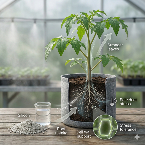 Silicon for Plants: The Secret Helper That Makes Growth Tougher and Healthier
