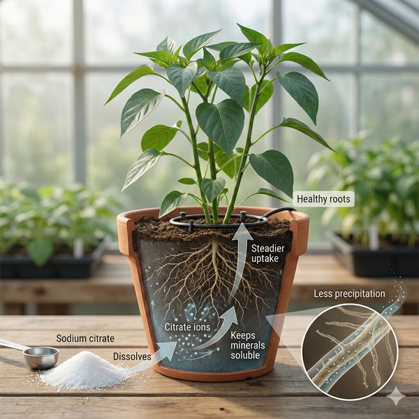 Sodium Citrate in Gardening: What It Does, When to Use It, and What to Watch For