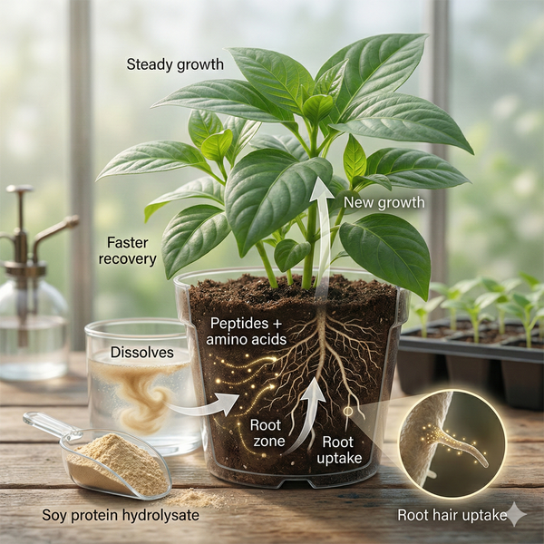 大豆蛋白水解物：它对植物的作用以及如何有效利用它