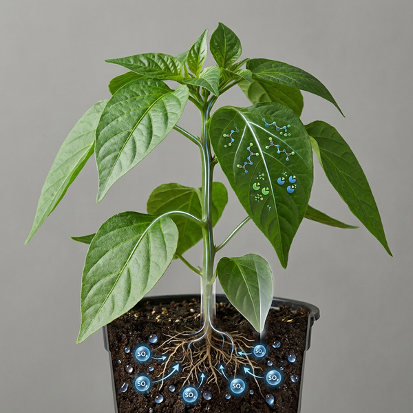 Sulfur for Plants Explained: The Hidden Nutrient Behind Greener Leaves, Stronger Growth, and Better Flavor