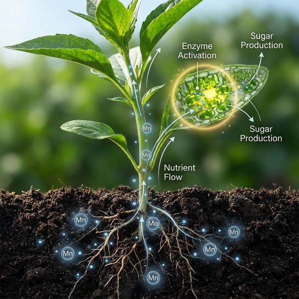 Total Manganese (Mn) in Plants: The Hidden Micronutrient That Protects Growth and Keeps Leaves Deep Green