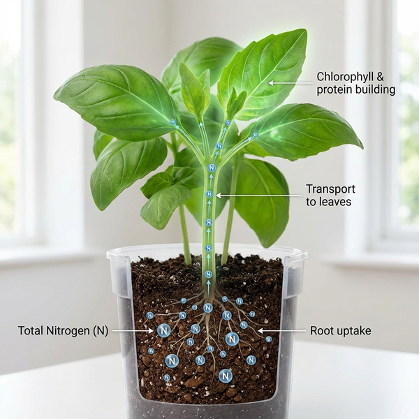Total Nitrogen in Plants: The Complete Guide to Growth, Color, and Yield Without Nutrient Chaos
