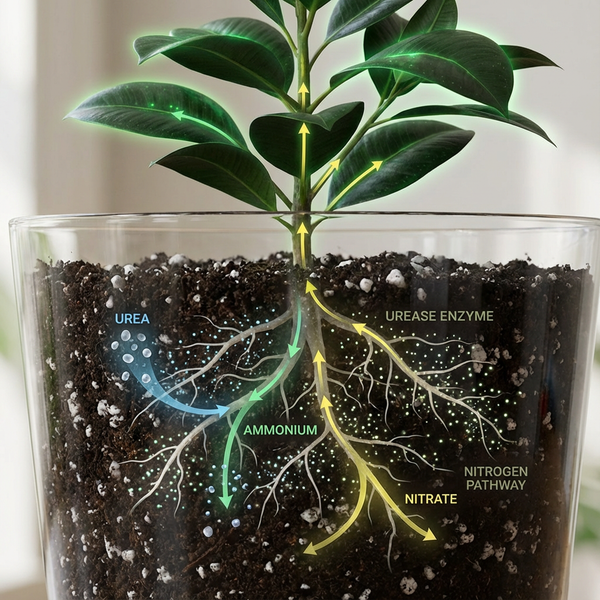 L'azote uréique pour les plantes : comment il favorise la croissance, quand il est le plus efficace et quels sont les risques. 
