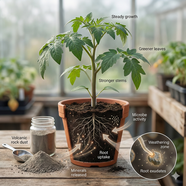 Volcanic Rock Dust for Plants: What It Does and How to Use It Right