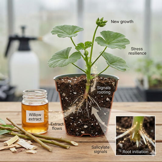 Willow Tree Extract for Plants: Rooting, Stress Resistance, and Healthier Growth