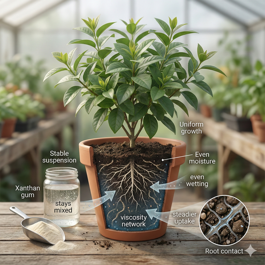 Xanthan Gum for Gardening: What It Does, Why It Helps, and How to Use It Safely