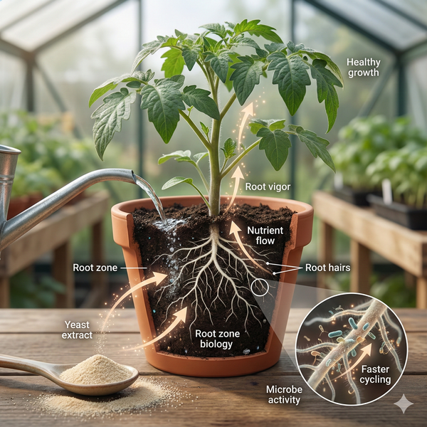 Yeast Extract for Plants: What It Does in the Root Zone and Why Growth Looks Better
