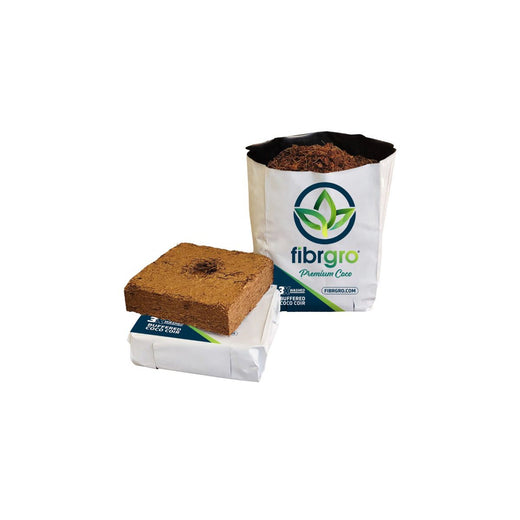 Fibrgro Coco Buffered Open Top Bag 40/60 - 1 Gallon
