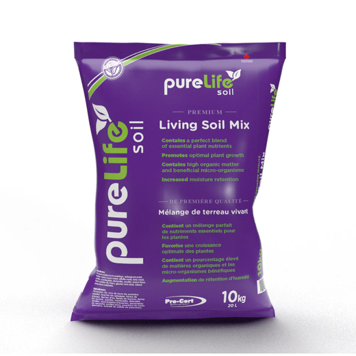 PureLife Organic Living Soil Mix - 20 Litres