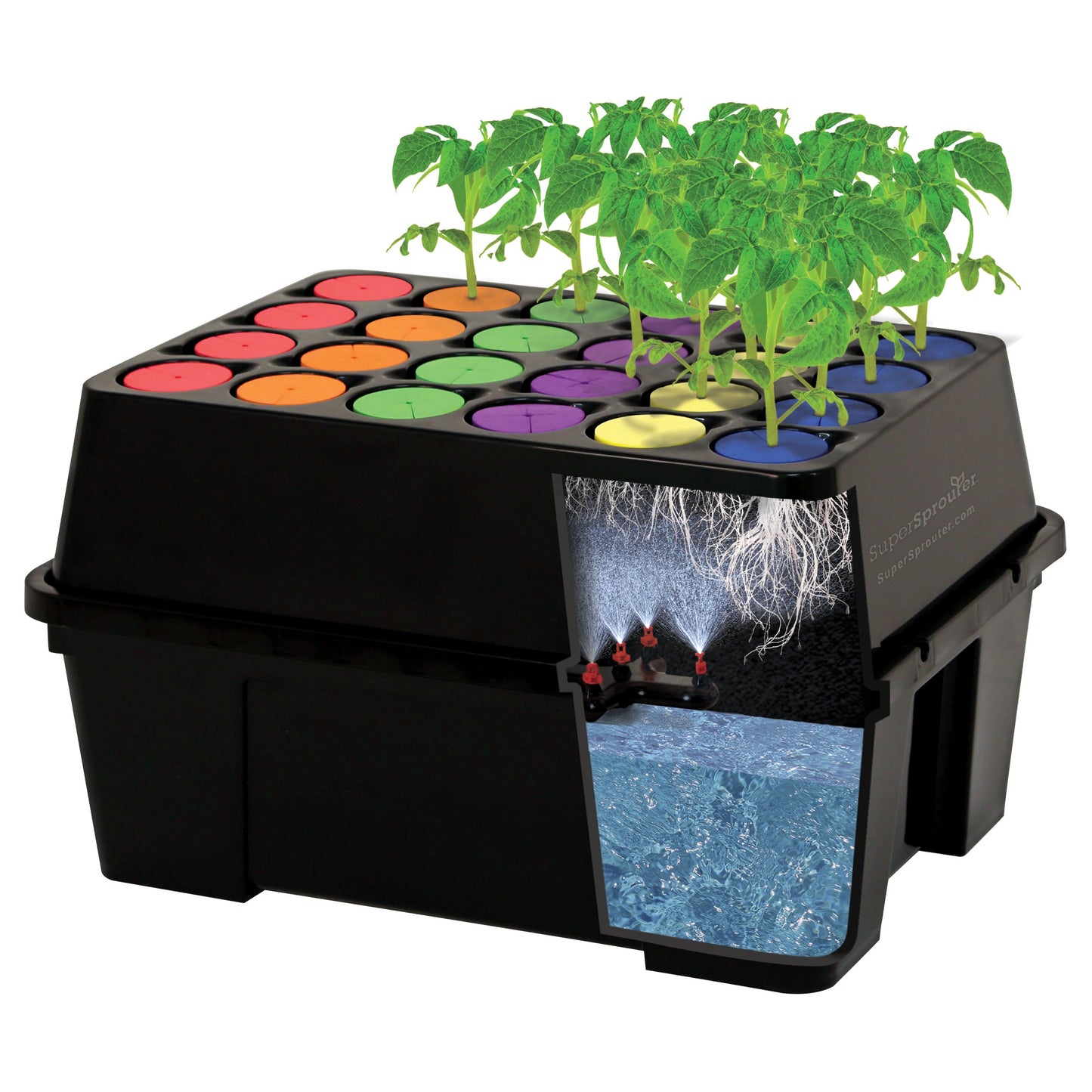 Super Sprouter Root Rain Spray Cloner - 24 Site