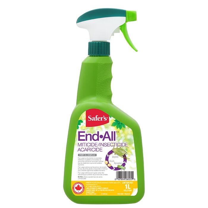Safer's End All Indoor Plant Insecticide Ready-To-Use - 1 Litre