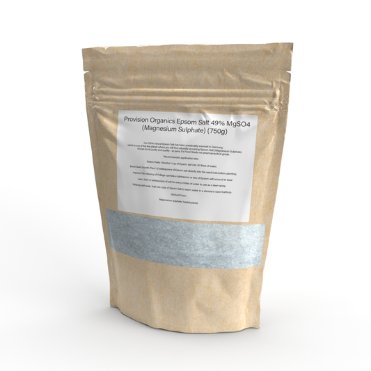 Provision Organics Epsom Salt (Magnesium Sulphate) - 750 Grams