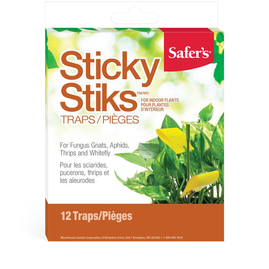 Safer's Sticky Stiks - 12 Traps