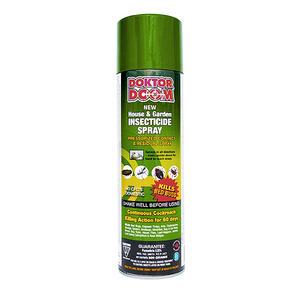 Doktor Doom House and Garden Insecticide Spray - 500 Grams
