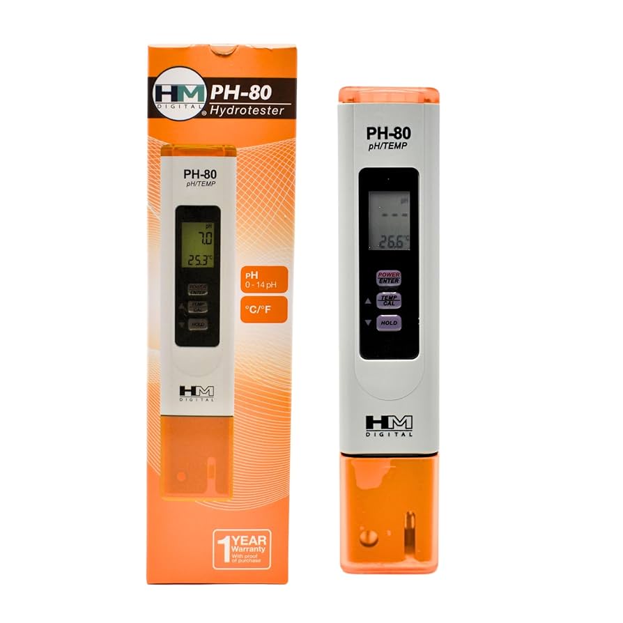 HM Digital pH/Temp Hydro Tester