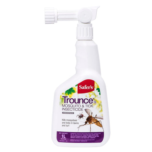 Safer's Trounce Mosquito & Tick Insecticide Ready To Use Spray - 1 Litre