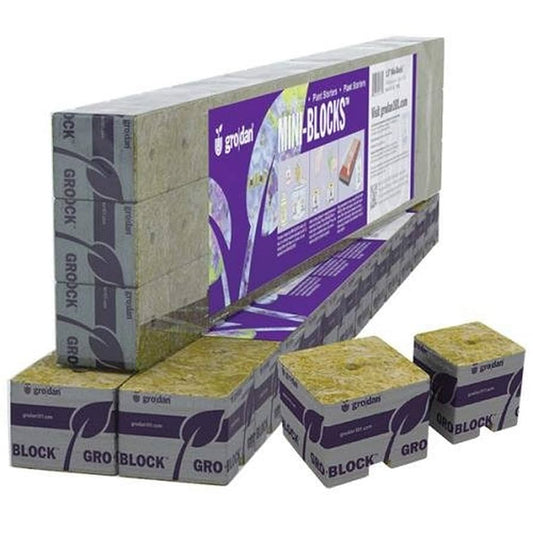 Grodan MM Starter Mini-Blocks - 1.5 Inch (45 Plugs)