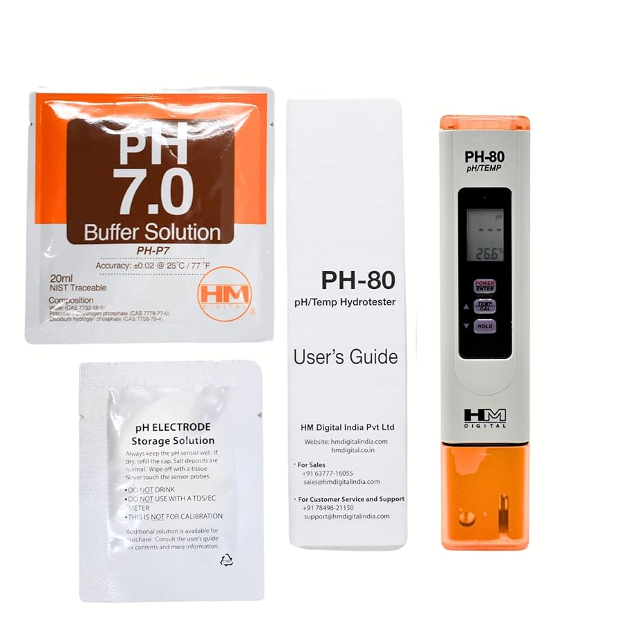 HM Digital pH/Temp Hydro Tester