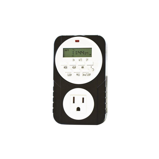 Timemaster Weekly Digital Timer - 1 Outlet