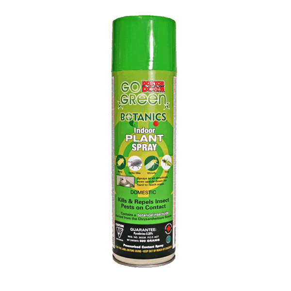 Doktor Doom Go Green Botanics Indoor Plant Spray - 500 Grams
