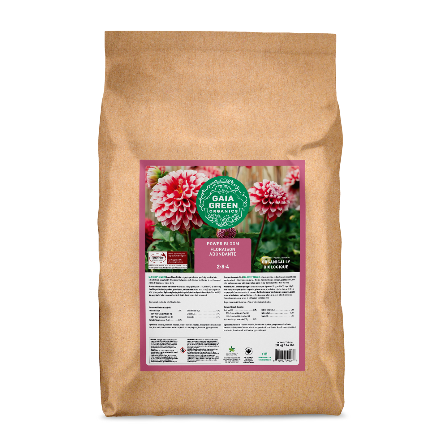 Gaia Green Power Bloom - 20 KG