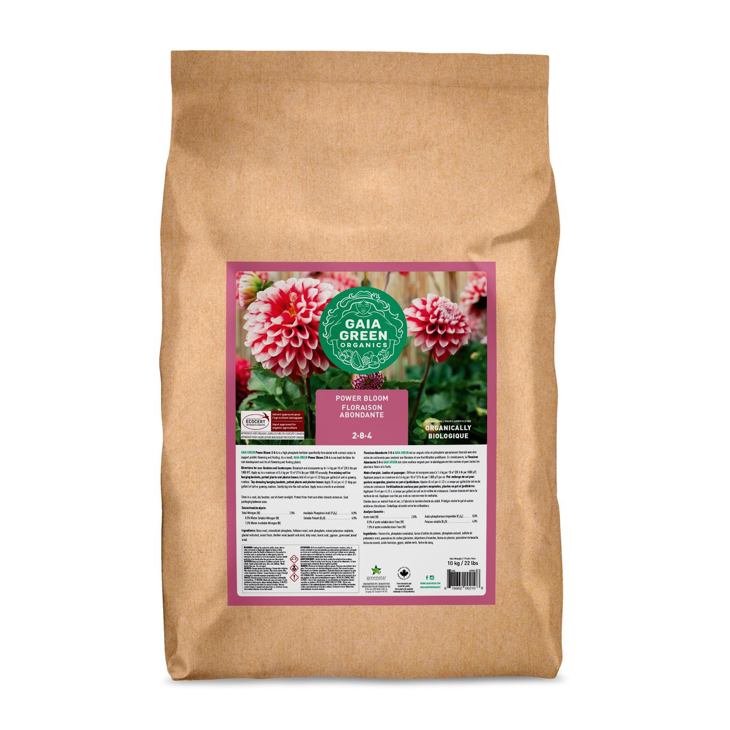 Gaia Green Power Bloom - 10 KG