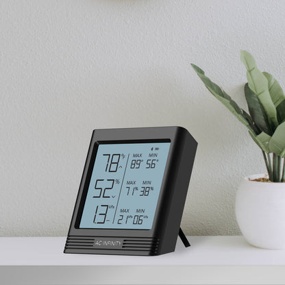 AC Infinity Cloudcom B1 Smart Thermo-Hygrometer with 12 FT Sensor Probe