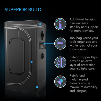 AC Infinity Cloudlab 733 Advance Grow Tent 3x3x6