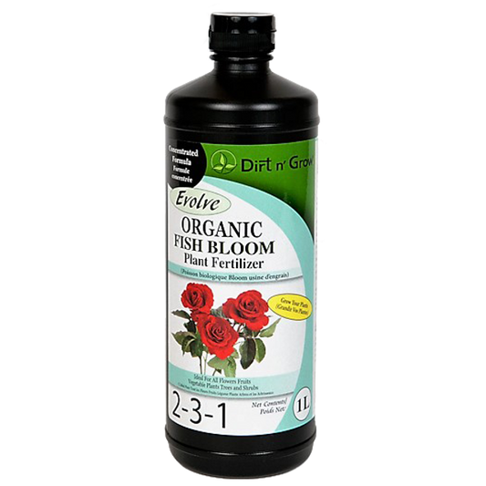 Dirt N Grow Evolve Fish Bloom 2-3-1 - 1 Litre