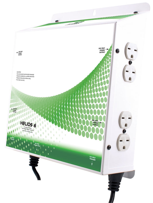 Titan Controls Helios Controllers - 8 Light 240 Volt Controller with Dual Trigger Cords