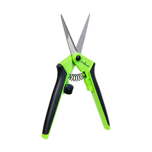 Hydrofarm Precision Pruner - Anti-Fatigue Light Weight Pruner Straight Stainless