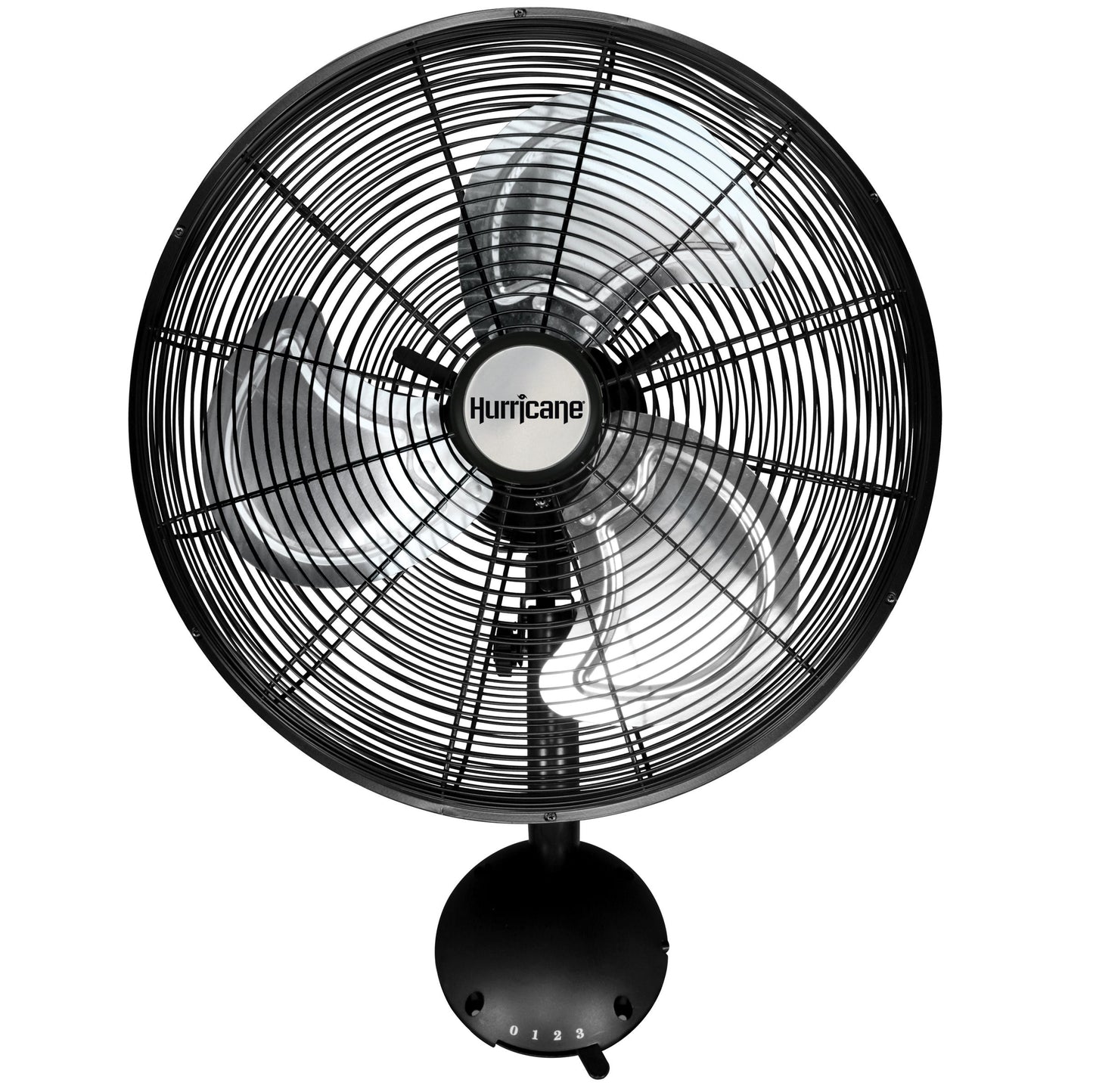 Hurricane Pro High Velocity Oscillating Metal Wall Mount Fan - 16 Inch