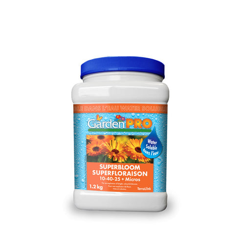 GardenPro Superbloom 10-40-25 + Micros Water Soluble - 1.2 KG