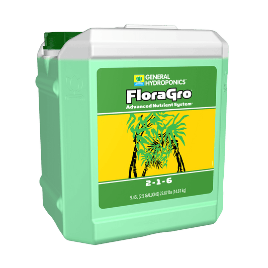 General Hydroponics Flora Gro - 2.5 Gallon