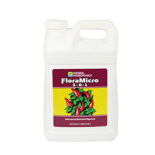 General Hydroponics Flora Micro - 2.5 Gallon