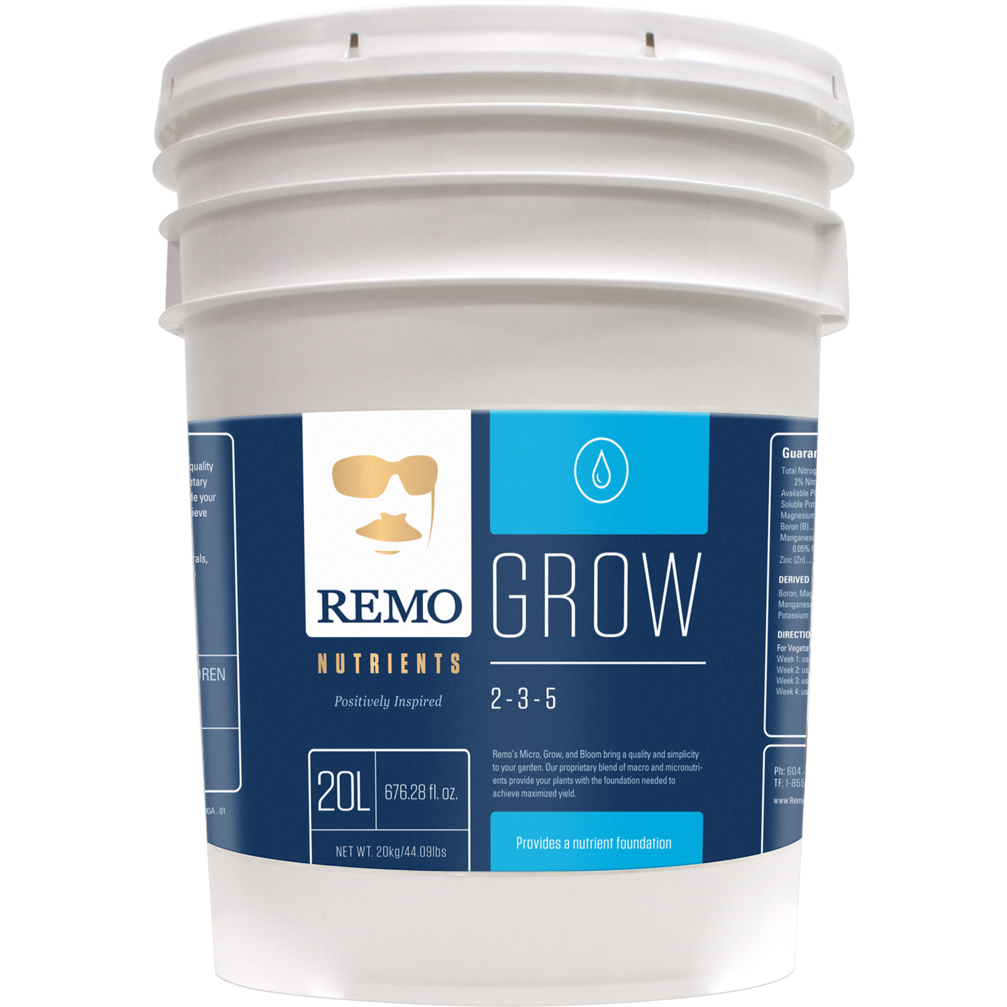 Remo Nutrients Grow - 20 Litre