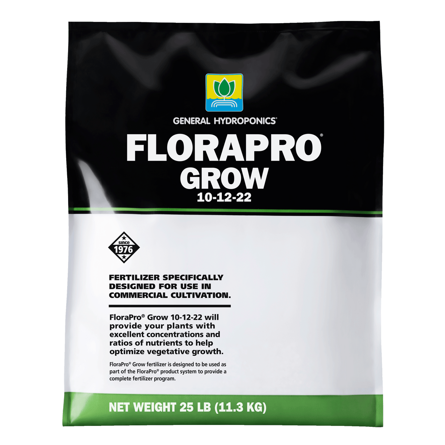 General Hydroponics FloraPro Grow - 25 LB