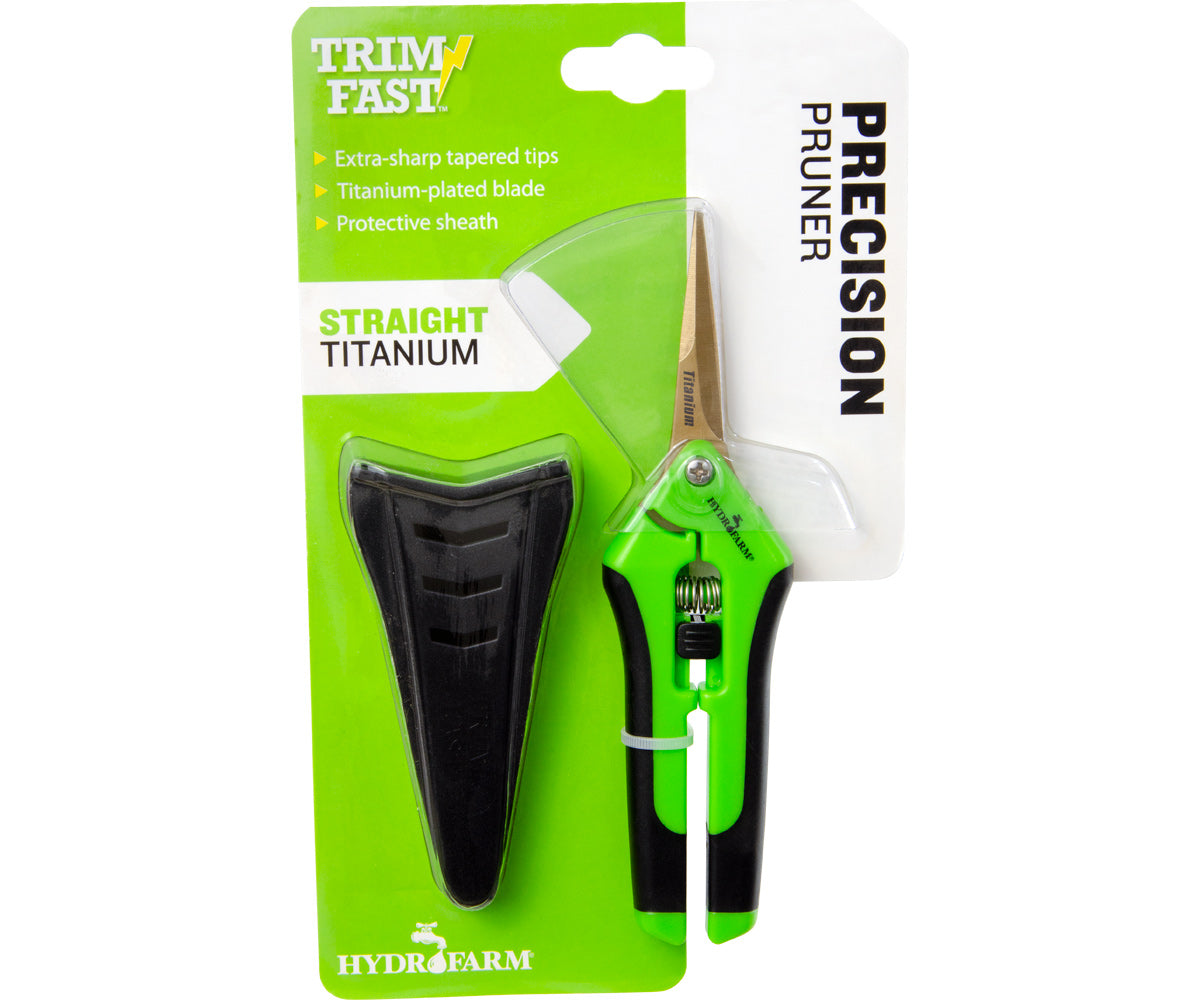 Hydrofarm Precision Pruner - Straight Titanium
