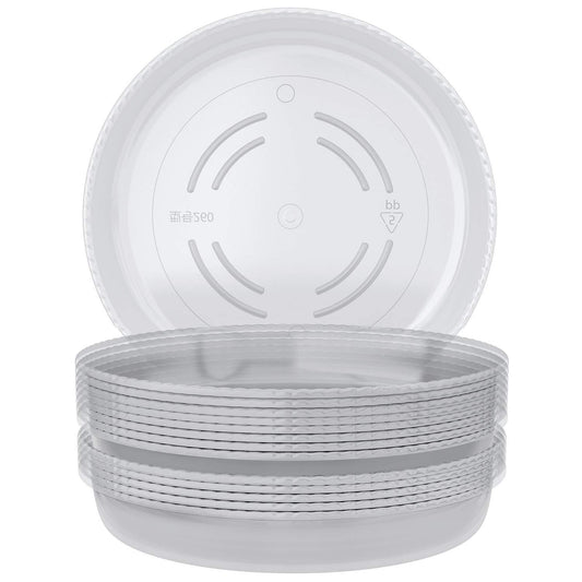 Clear Vinyl Plant Saucers - 4 Inch