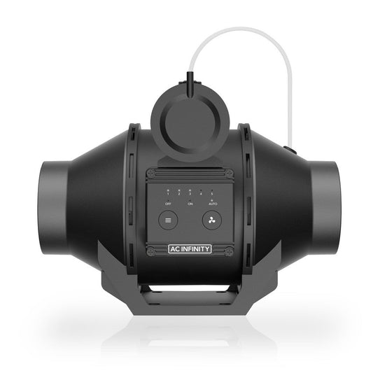 AC Infinity Automatic Booster Inline Duct Fan with Pressure Switch - 4 Inch