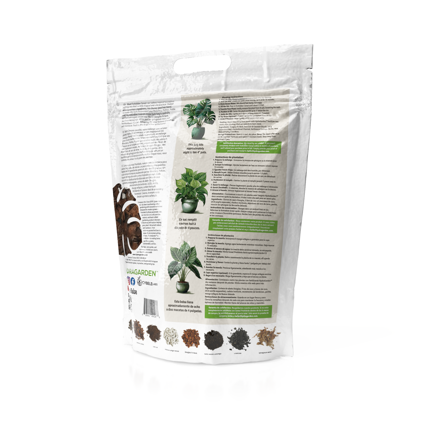 Forbidden Cereal Soilless Houseplant Potting Mix - 7.1 Litre