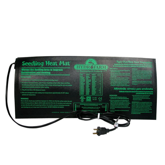 Hydrofarm Heat Mat - 10 Inch x 20 Inch