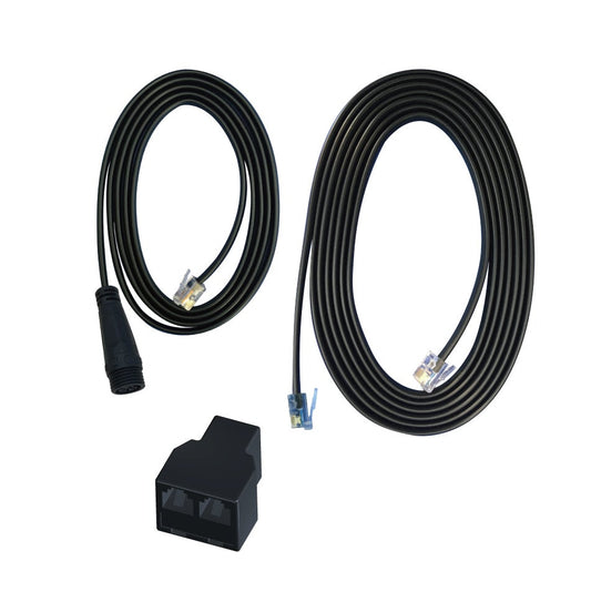 TrolMaster Hydro-X RJ12 to Threaded Waterproof Connector Converter Cable - ECS-3
