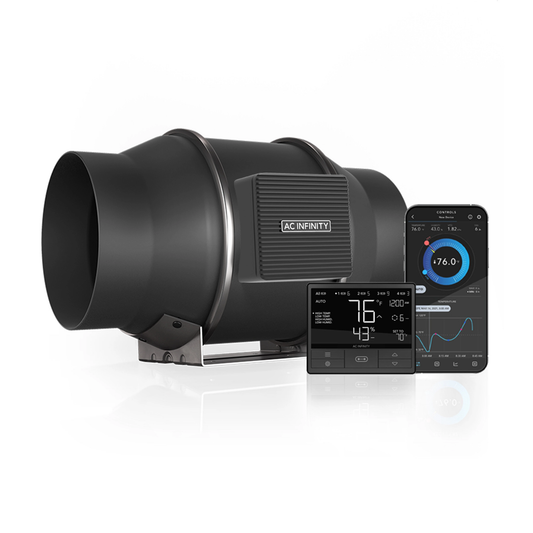 AC Infinity Cloudline T6 Inline Fan with Controller 69 Pro