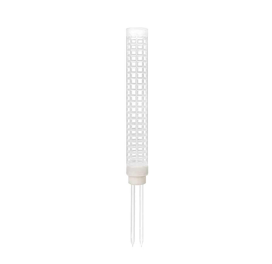 White Stackable Mesh Moss Pole With Stake
