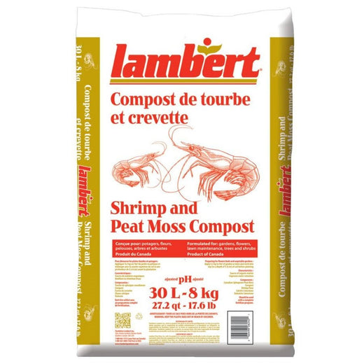 Lambert Shrimp and Peat Moss Compost - 30 Litres