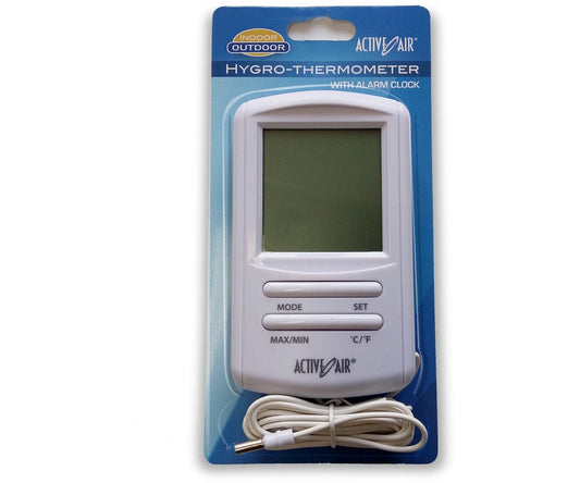 Active Air In-Out Thermometer w/ Hygrometer