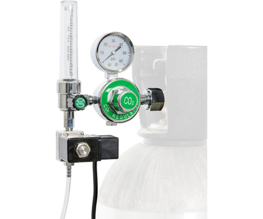 Active Air CO2 Regulator / Solenoid - (1 - 20 Cu Feet per Hour)